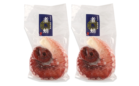 北海道産 やわらか煮たこ足（約600g）2本セット＜菊地水産＞_Y020-0429