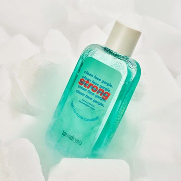 laundryou Clean Face Gargle Gel To Foam Cleanser Strong 160ml Set (+30ml)