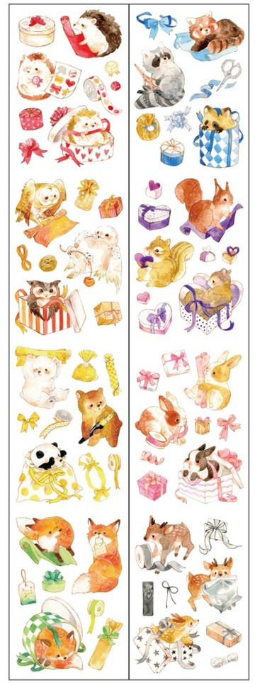 禮物小動物/PET/8CM/100cm per circle