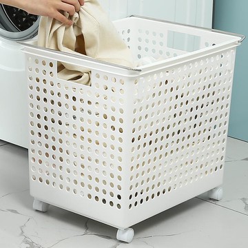 日式臟衣籃收衣服衣架衣物收納籃筐晾衣臟衣簍家用掛式浴室洗衣籃