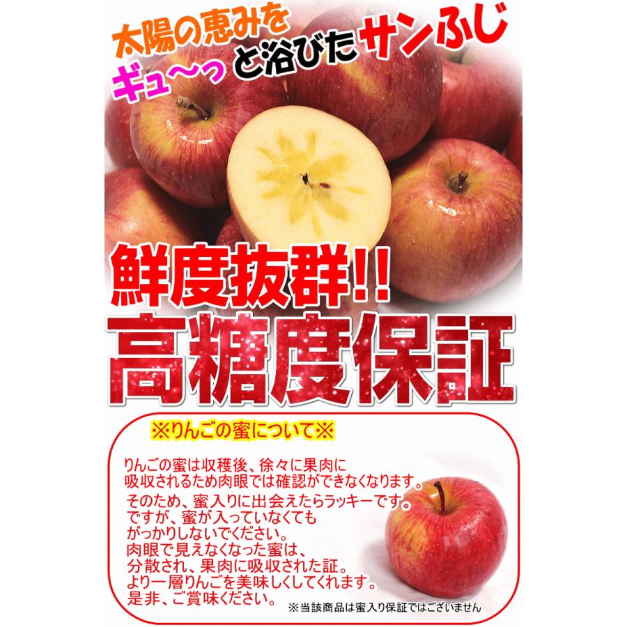 あすつく 青森 りんご 3kg箱 サンふじ 家庭用 送料無料 リンゴ 訳あり 3キロ 箱 旬シリーズ★サンふじ 家 3kg箱