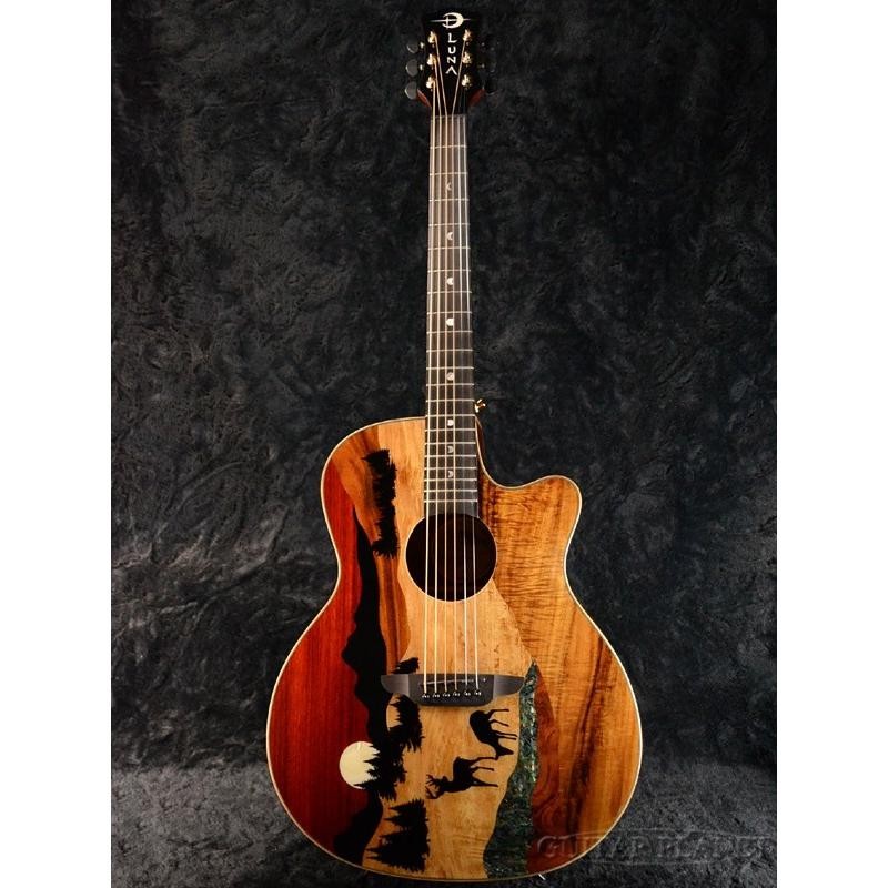 Luna Guitars Vista Deer Tropical Wood A/E 《アコギ》 | LINE