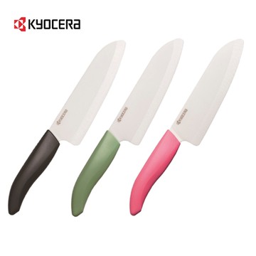 【KYOCERA】多彩廚房系列精密陶瓷刀/料理刀/三德刀-16cm