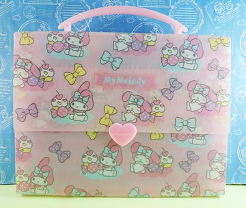 【震撼精品百貨】My Melody 美樂蒂 手提資料盒 蝴蝶結 A4 震撼日式精品百貨