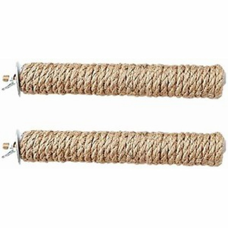 鳥用止まり木 爪とぎ 20cm 2点セット LINEショッピング