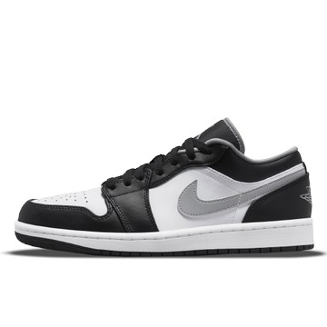 AIR JORDAN 1 LOW BLACK WHITE GREY