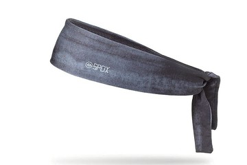 黑灰紮染 - SPOX 涼感運動潮流綁帶 排汗速乾 登山 健身 籃球