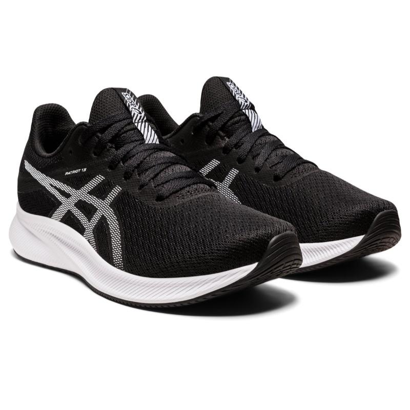 アシックス/asics】PATRIOT 13 ブラック/ホワイト 25cm (1012B382 001 