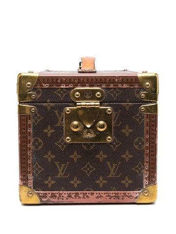 Louis Vuitton Pre-Owned - 2000s monogram vanity case handbag - unisex - Canvas/Calf Leather/Calf Leather - One Size - Brown
