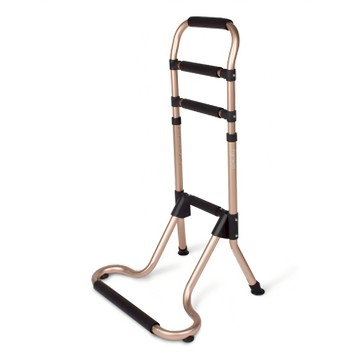 Famica 5段式調整 行動起身支架 D081  48.4 x 34.3 x 78~90cm  1個  玫瑰金