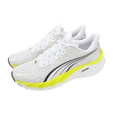 慢跑鞋 Velocity Nitro 4 AP 男女鞋 白 黃 氮氣中底 寬楦 312635-09