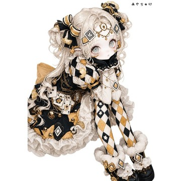 【6 月新品】07-133-0182 人物貼紙 馬戲團風格