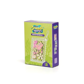 【Fubees】海綿寶寶吊飾拼圖盲盒-2(3入隨機)