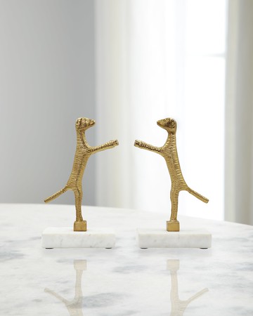 Pair of Dog Bookends
