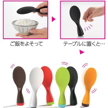 AKEBONO曙產業 直立式不沾黏飯勺