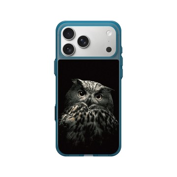 iPhone 17 Pro Max Clear (相機按鈕) 夜幕藍 - Alexis Rateau - 鵰鴞