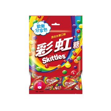 Skittles 混合水果口味量販包 樂享包 135g (9g*15) (零食/點心)