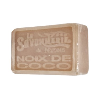 LA SAVONNERIE 法霓恩 保濕潔膚皂 夏日椰子 100g + 鐵盒  1個