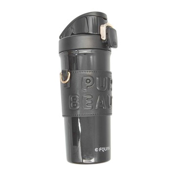 FQUAN 邁可 雙飲保溫杯 316不鏽鋼 680ML  黑色  1個