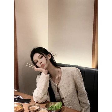 甜蝦派 SWEET YILIN 財閥千金大小姐小香風外套氣質短外套女