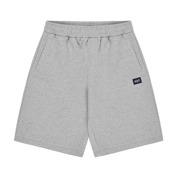 韓國 ept BOX LOGO 棉短褲 灰 - Ｍ