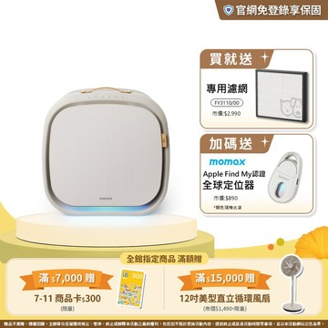 飛利浦寵物抗敏空氣清淨機(AC3360/80)-適用15坪-毛小奈Lite