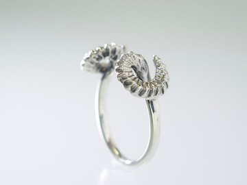 【inGod jewels】Morph The SHEEP 銀製 羊角造型裸戒指