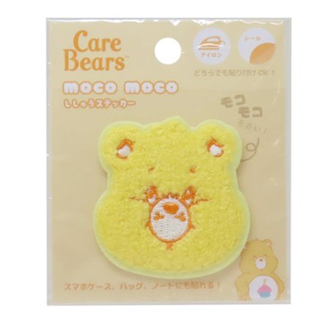 CARE BEARS 彩虹熊 刺繡 貼紙 日本 代購