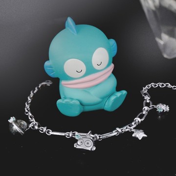 【STORY故事銀飾】Hangyodon星球系列-人魚漢頓晶鑽造型手鍊