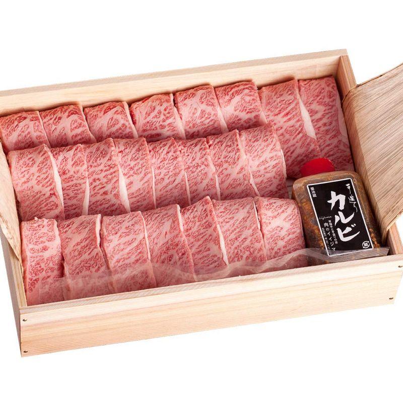 お中元 御中元 常陸牛 焼肉 カルビ 560g タレ付き 木箱 ｜ 夏ギフト 内祝い お返し お祝い お礼 出産 結婚 誕生日 プレゼント