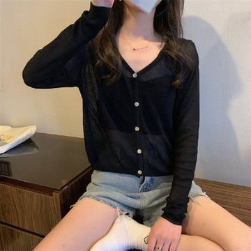 【LANNI 藍尼】現+預 寬鬆博款針織長袖開衫(女上衣/長袖/開衫)