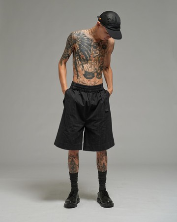 Unisex：Office 短褲 (黑色)