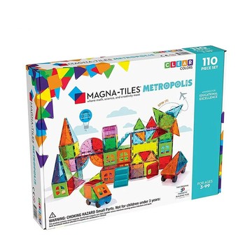 magna-tiles 都市磁力積木110片 (偏遠地區不配送) 悅兒園婦幼生活館