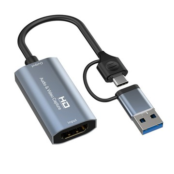 MiraScreen｜Z29B 二合一影音擷取卡(Type-C+USB) 影音採集卡 4K