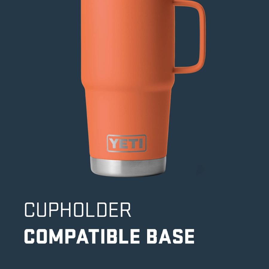 ＜限定カラー＞YETI Rambler 20oz Travel Mug With Stronghold Lid High Desert Clay   イエティ ランブラー 20oz 591ml トラベルマグ ストロングホールド蓋