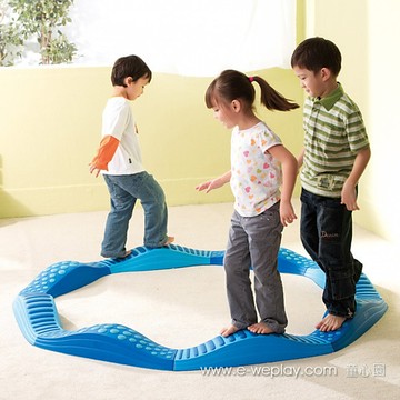 [永全鑫]Weplay身體潛能開發【動作發展】波浪觸覺步道(藍色海洋)ATG-KT0009-00B