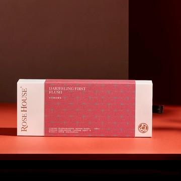 【古典玫瑰園】大吉嶺初摘茶｜Darjeeling First Flush｜精品立體茶包盒 (10包入/盒-附提袋)