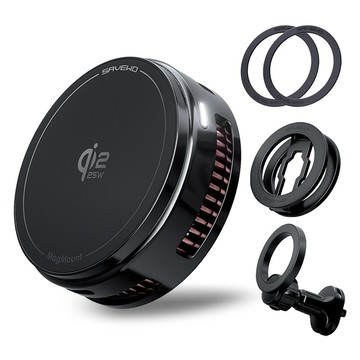 【信星科技】SAVEWO 救世 Qi2.2 25W 競冷車充-廠商直送