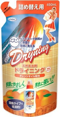 【 ＵＹＥＫＩ 】Drying 液體型  補充裝  450 ＭＬ【24組】 洗衣粉   日本必買 | 日本樂天熱銷