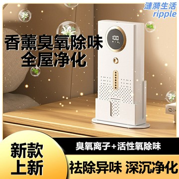 【110V強效除味】空氣淨化器 除臭機 臭氧機 車載淨化器 香薰機 家用臥室 車內廁所 快速除甲醛異味 靜音節能
