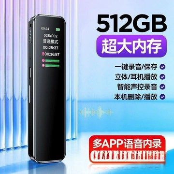 學生上課錄音器錄音筆超長待機專業批發錄音機摯酷隨身小高清【北歐居家生活】