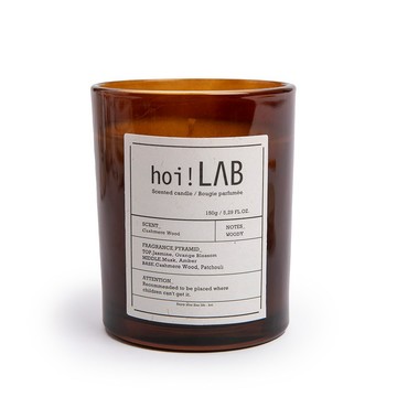 hoi!LAB實驗室 天然大豆香氛蠟燭-喀什米爾柏木