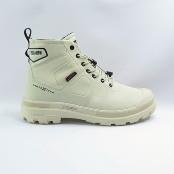 Palladium 74067210 PAMPA X TECH EXP WP+米其林科技聯名 男女休閒鞋 防潑水 奶油色