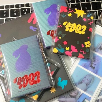 【臺灣出貨】宋雨琦單人LineFriends綫下快閃小卡星星版兔子版全新未拆正品ins