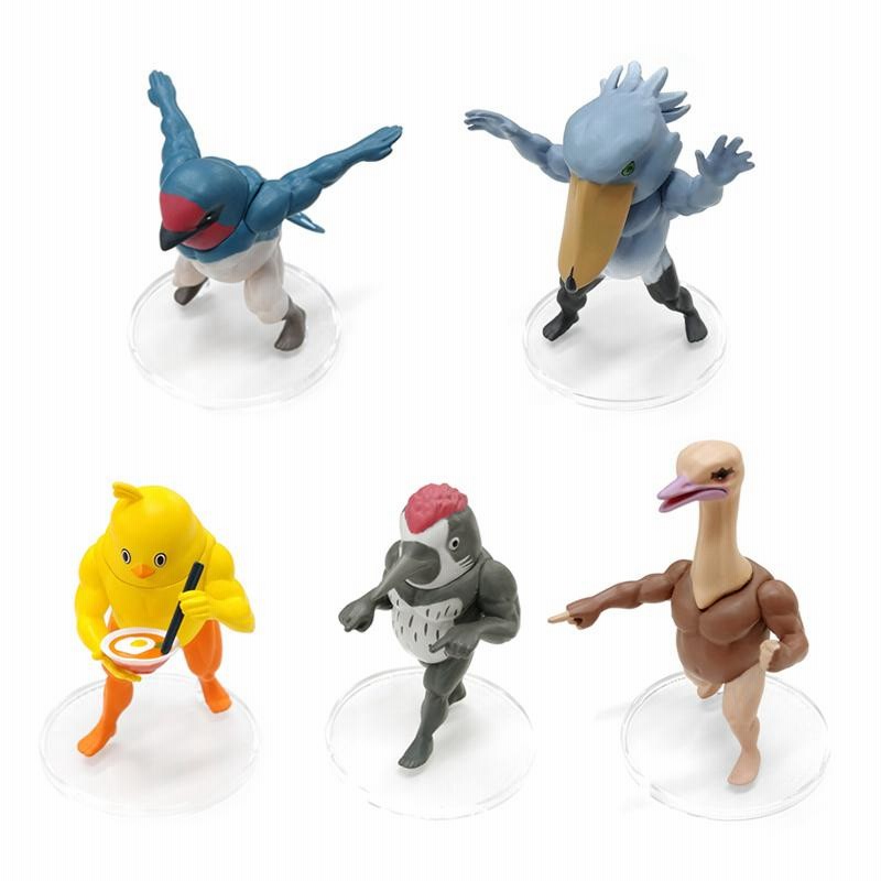 メディコムトイ】ガチムチ鳥5 ☆全5種セット ◇◇ ※セット販売