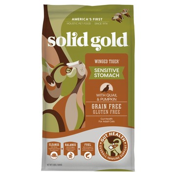 Solid Gold 素力高 成貓 無穀金瓜鵪鶉乾糧  1.36kg  1袋  鵪鶉