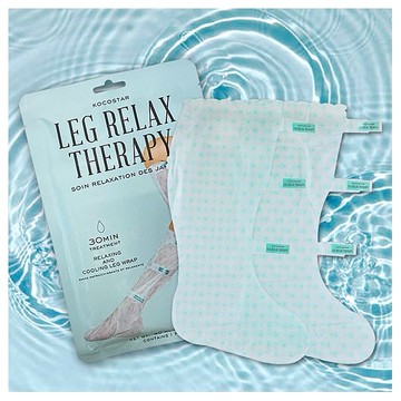 韓國 KOCOSTAR 可可星~高效舒緩腿膜(40ml／1對入)