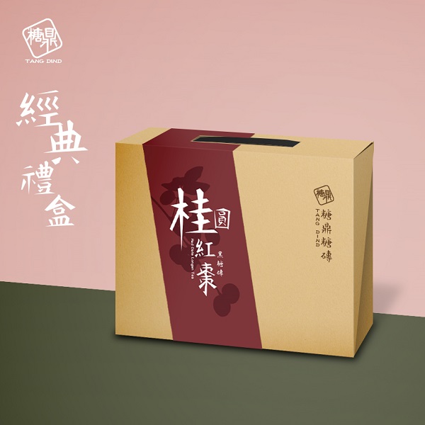 糖鼎經典禮盒360g-桂圓紅棗