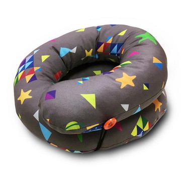 韓國 【Monster Park】怪獸公園 行星脖圍造型枕(太空灰行星)