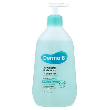 Derma:B, AC 控制沐浴露，抗瑕疵，14.2 液量盎司（420 毫升）